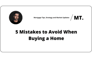 5 Mistakes to Avoid When Buying a Home