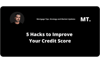 5 Hacks to Improve Your Credit Score