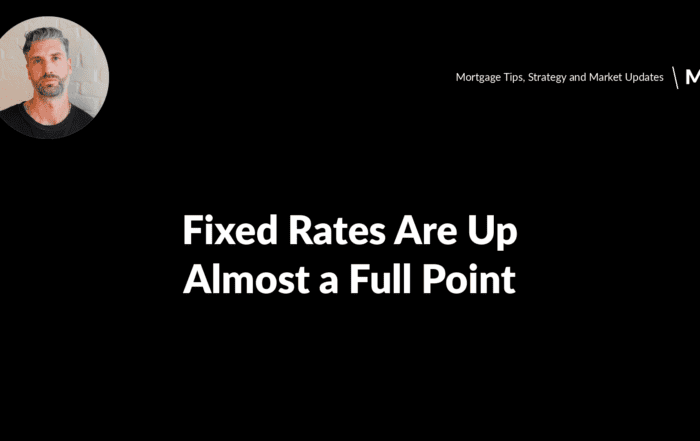 Fixed rates are up almost a full point since August - Tully Mortgages
